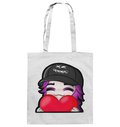 x3_kaspa Love - Baumwolltasche
