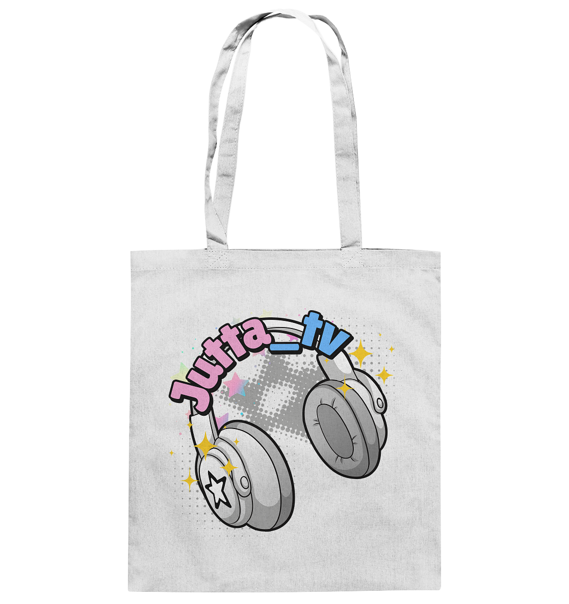 Jutta_tv Logo2 - Baumwolltasche