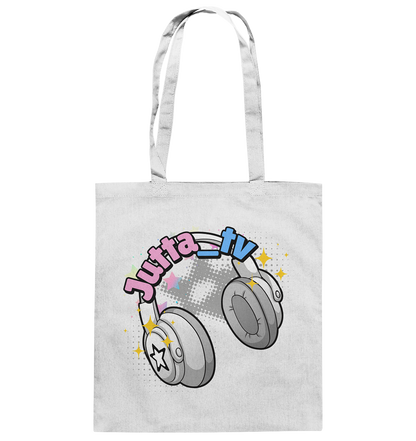 Jutta_tv Logo2 - Baumwolltasche