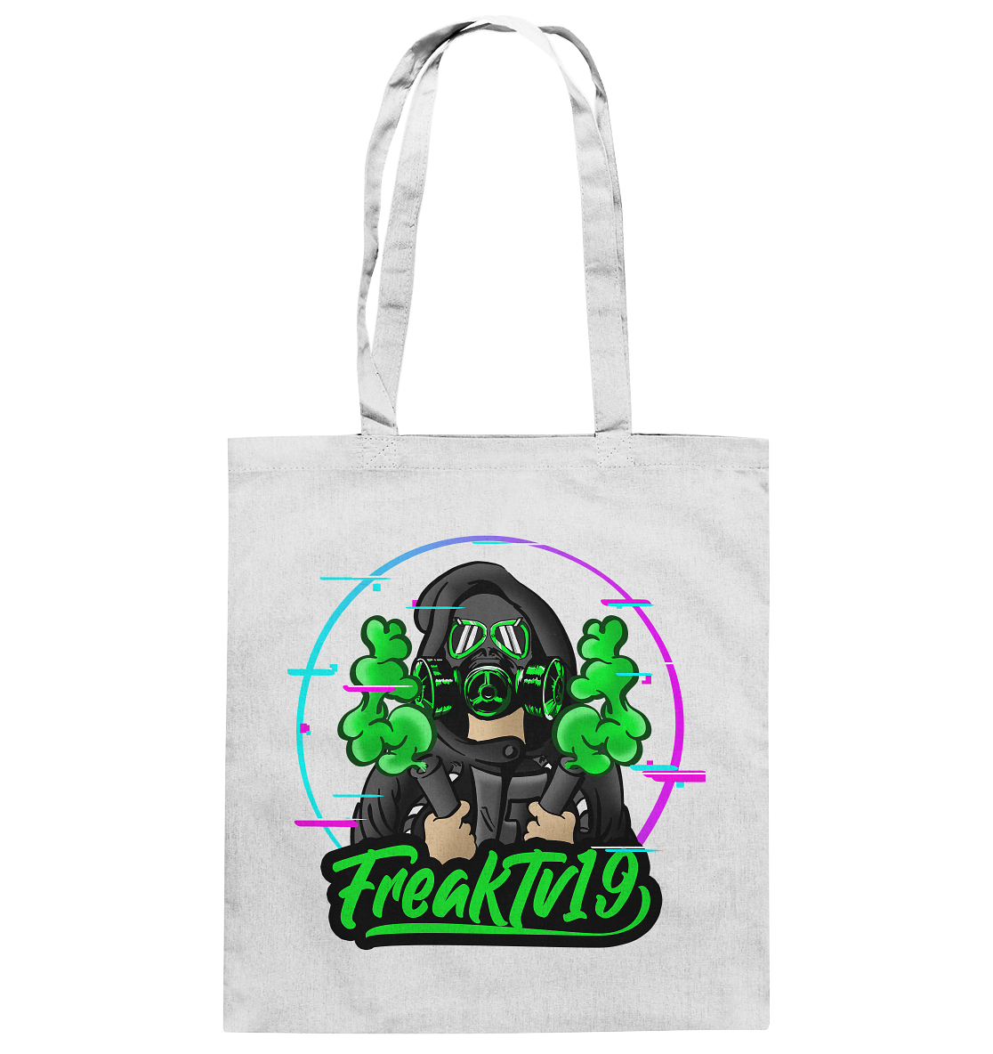 FreakTV19 Logo - Baumwolltasche