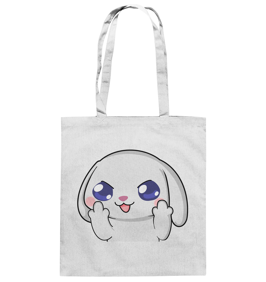 HuwJeffner MiddleFinger - Baumwolltasche