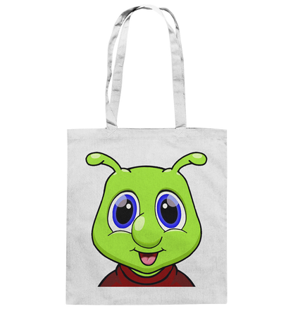 Raupi Face - Baumwolltasche