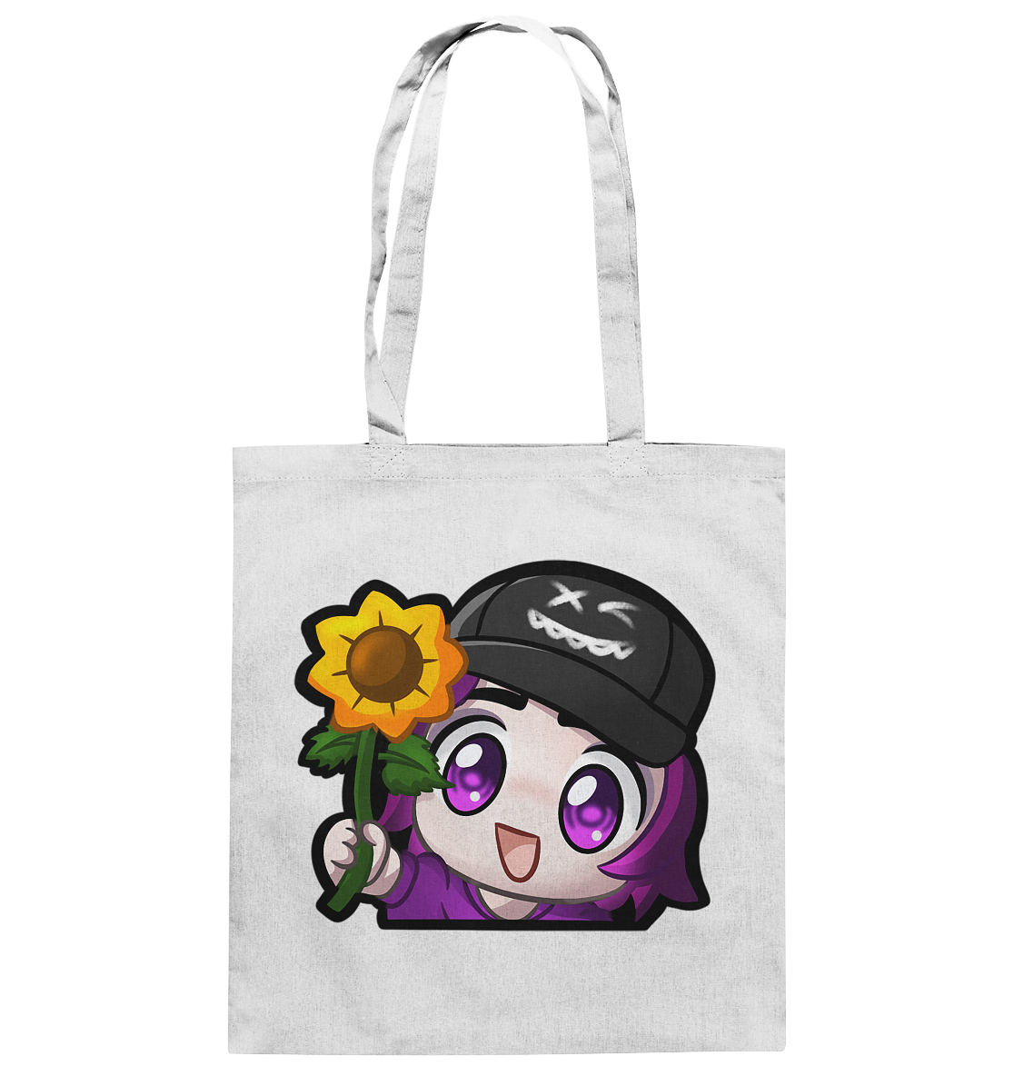 x3_kaspa Flower - Baumwolltasche
