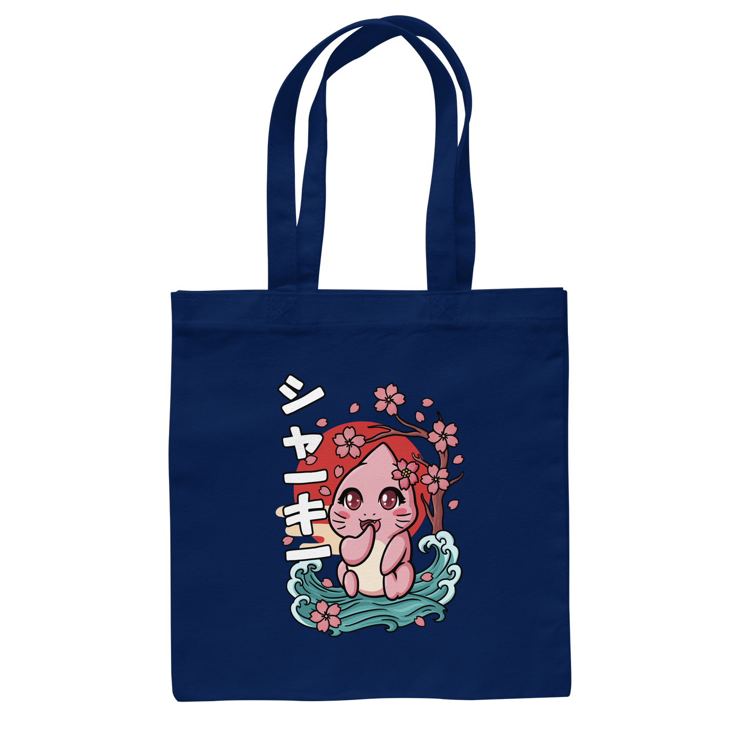 xMissSharkyx Kirschblüten - Baumwolltasche