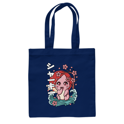 xMissSharkyx Kirschblüten - Baumwolltasche