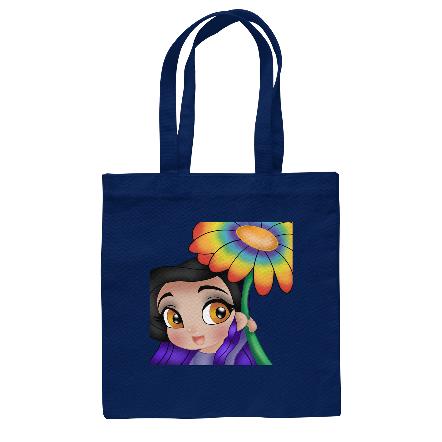x_Kookie_Moon_x Blume - Baumwolltasche