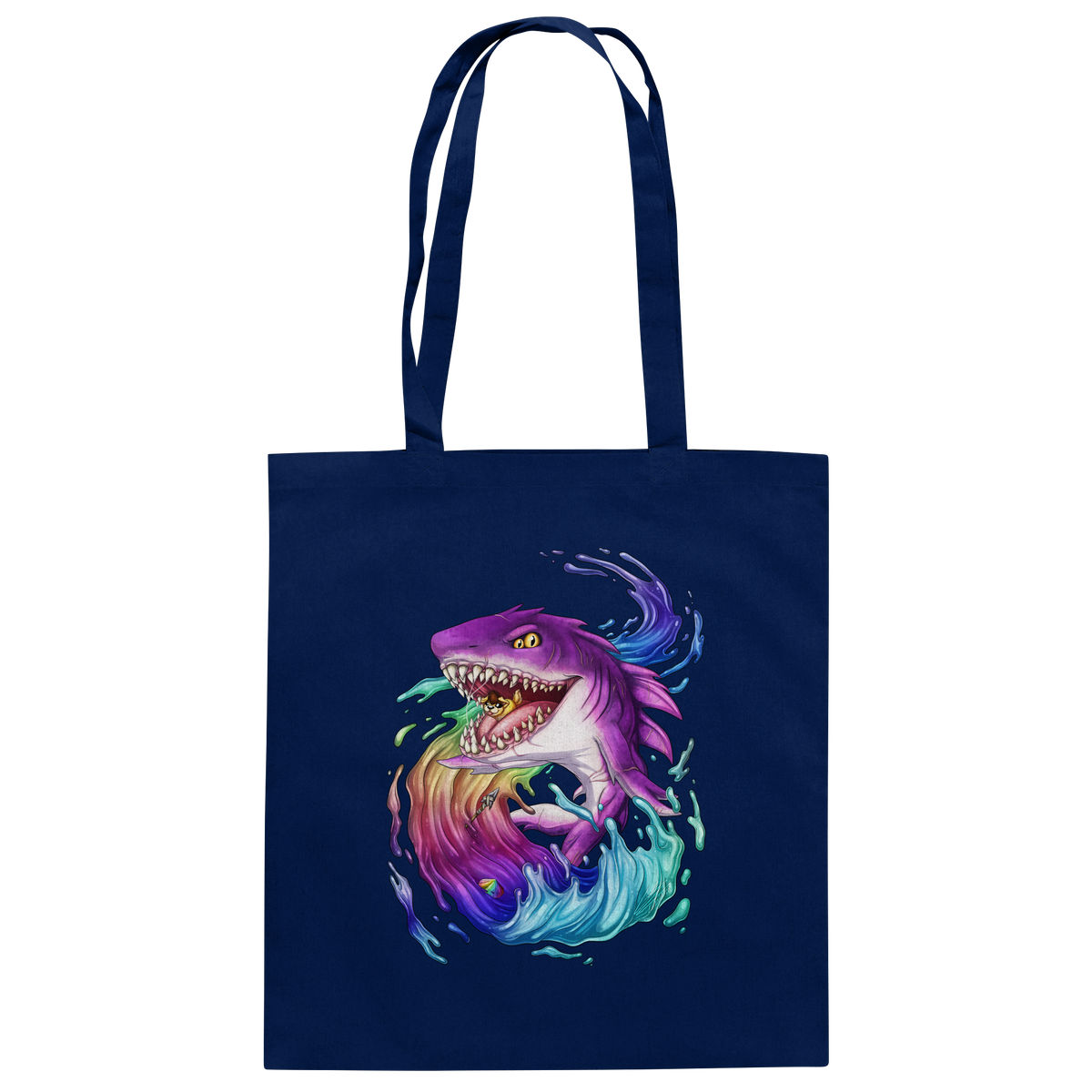 LupiArts Megalodon Crested - Baumwolltasche