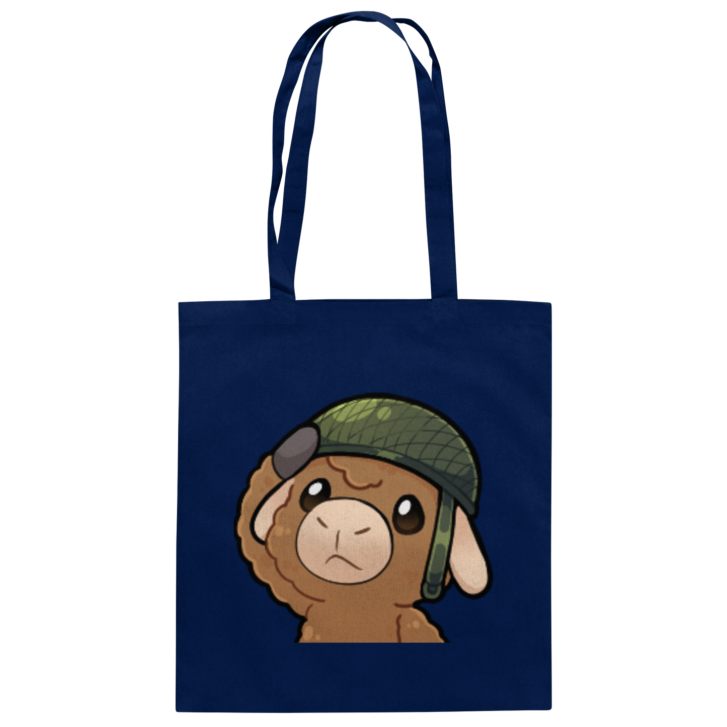 Flauschig Salute - Baumwolltasche