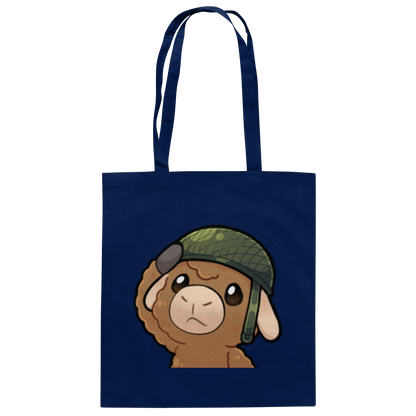 Flauschig Salute - Baumwolltasche