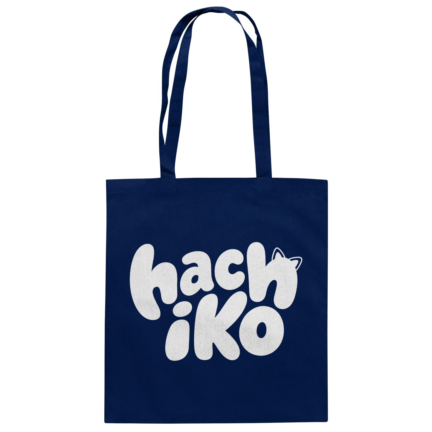 Hachiko Logo 2 - Baumwolltasche