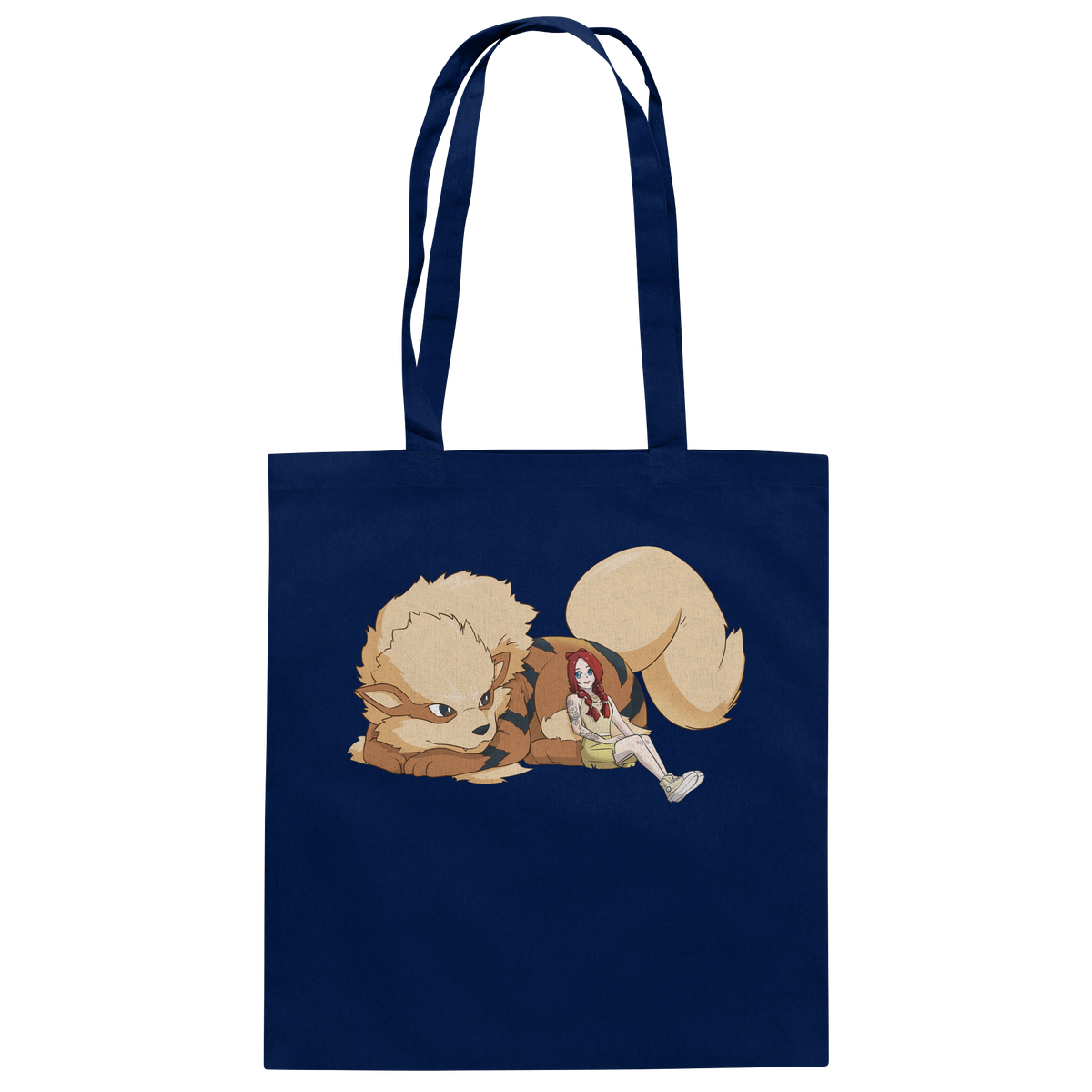 StaceyLucia Feuerhund - Baumwolltasche