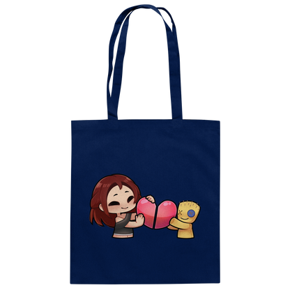 KoRngirL81 Herz - Baumwolltasche