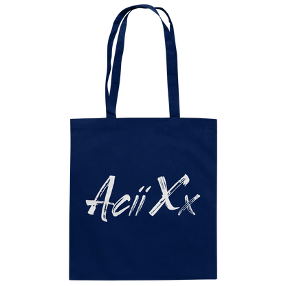 AciiXx Brushlogo - Baumwolltasche