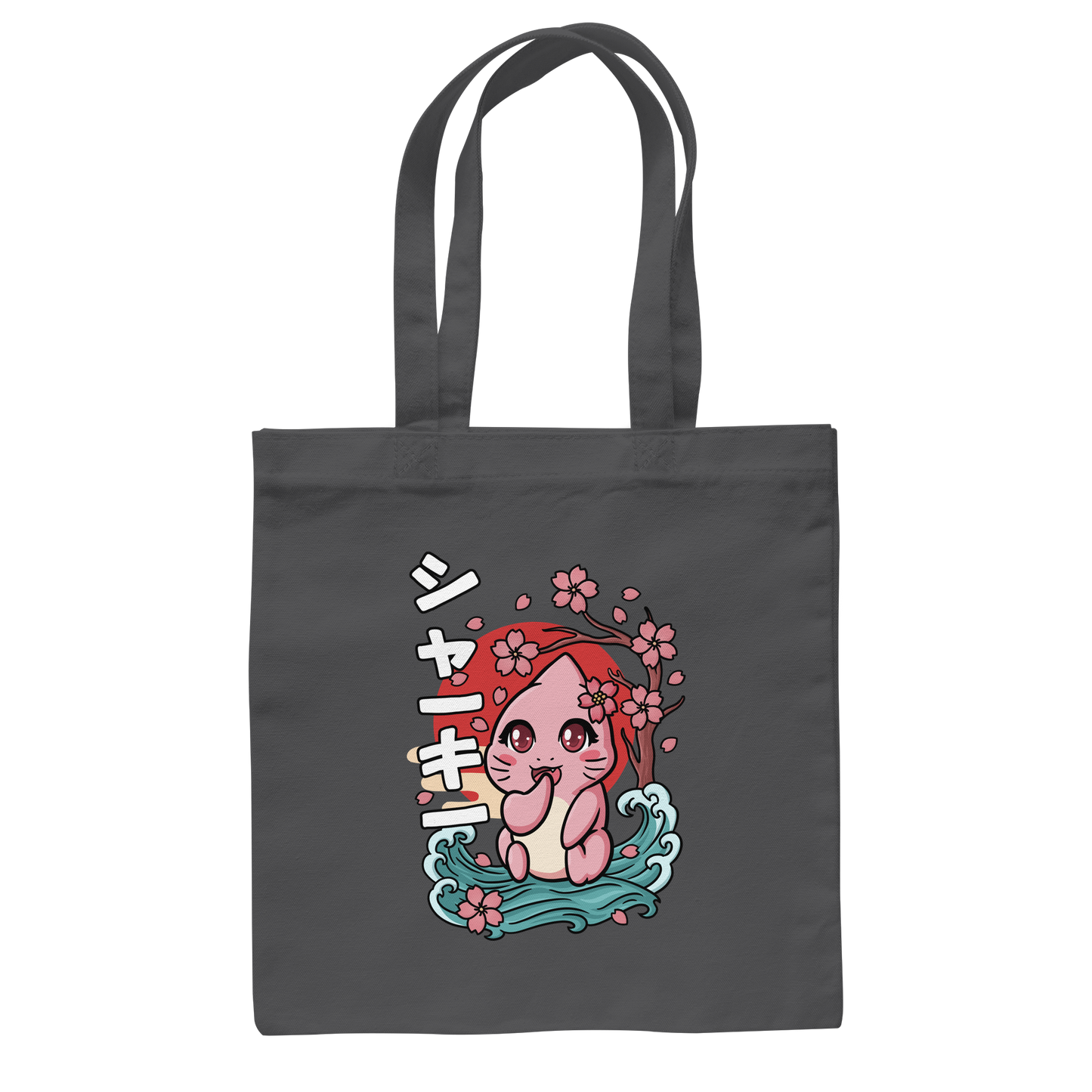 xMissSharkyx Kirschblüten - Baumwolltasche