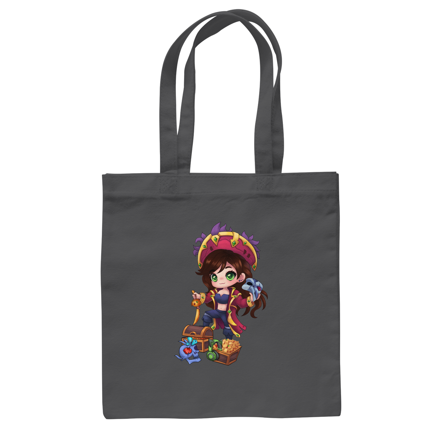 KykyNeko Pirat - Baumwolltasche