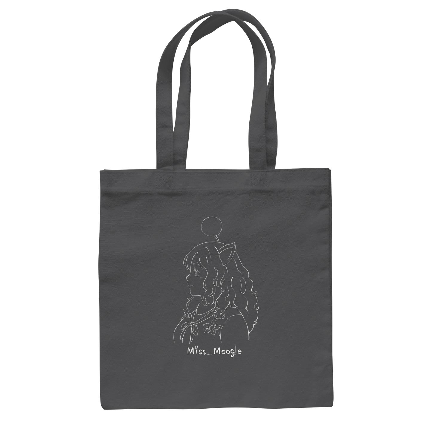 Miss_Moogle Logo Sign - Baumwolltasche