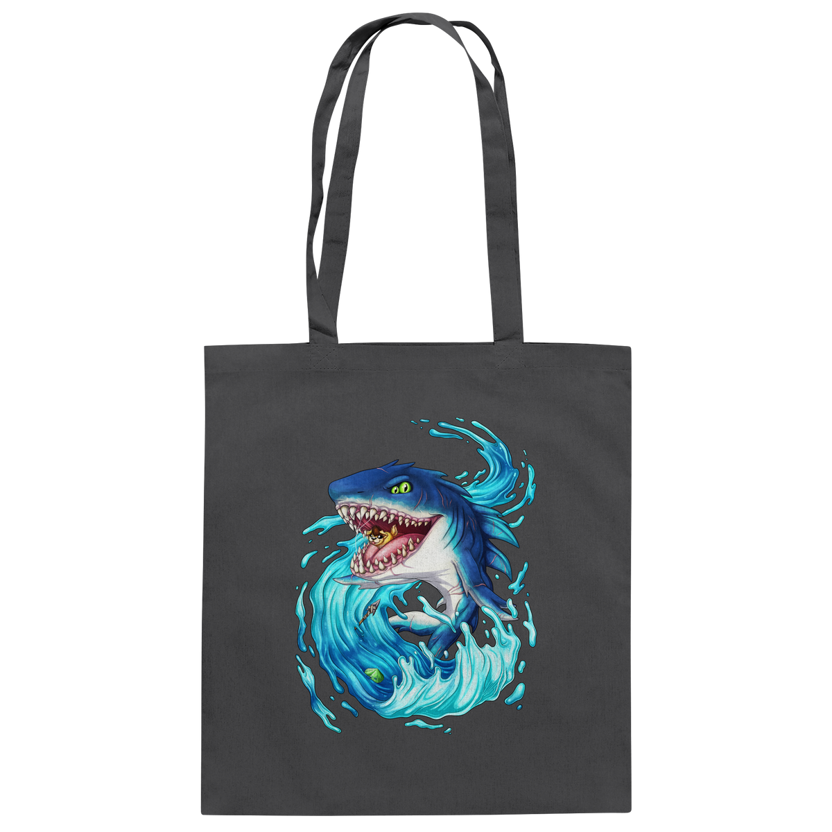 LupiArts Megalodon Hungering - Baumwolltasche