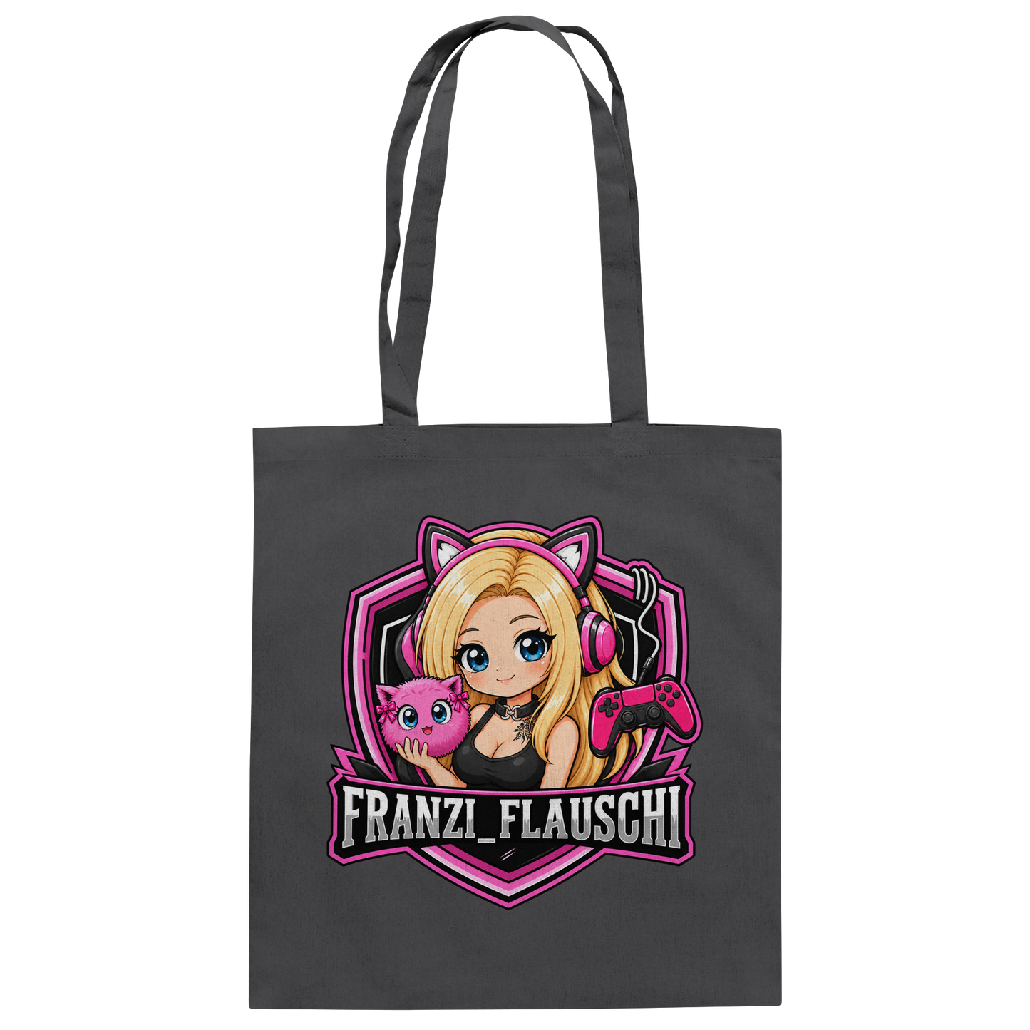 Franzi_Flauschi Logo - Baumwolltasche