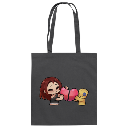 KoRngirL81 Herz - Baumwolltasche
