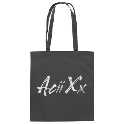 AciiXx Brushlogo - Baumwolltasche