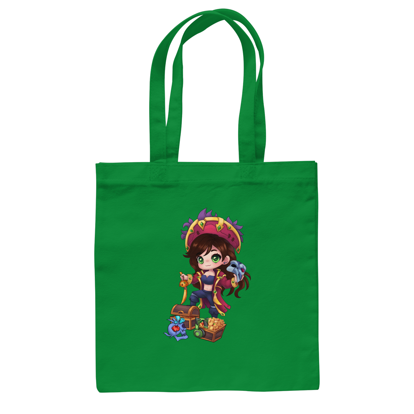 KykyNeko Pirat - Baumwolltasche