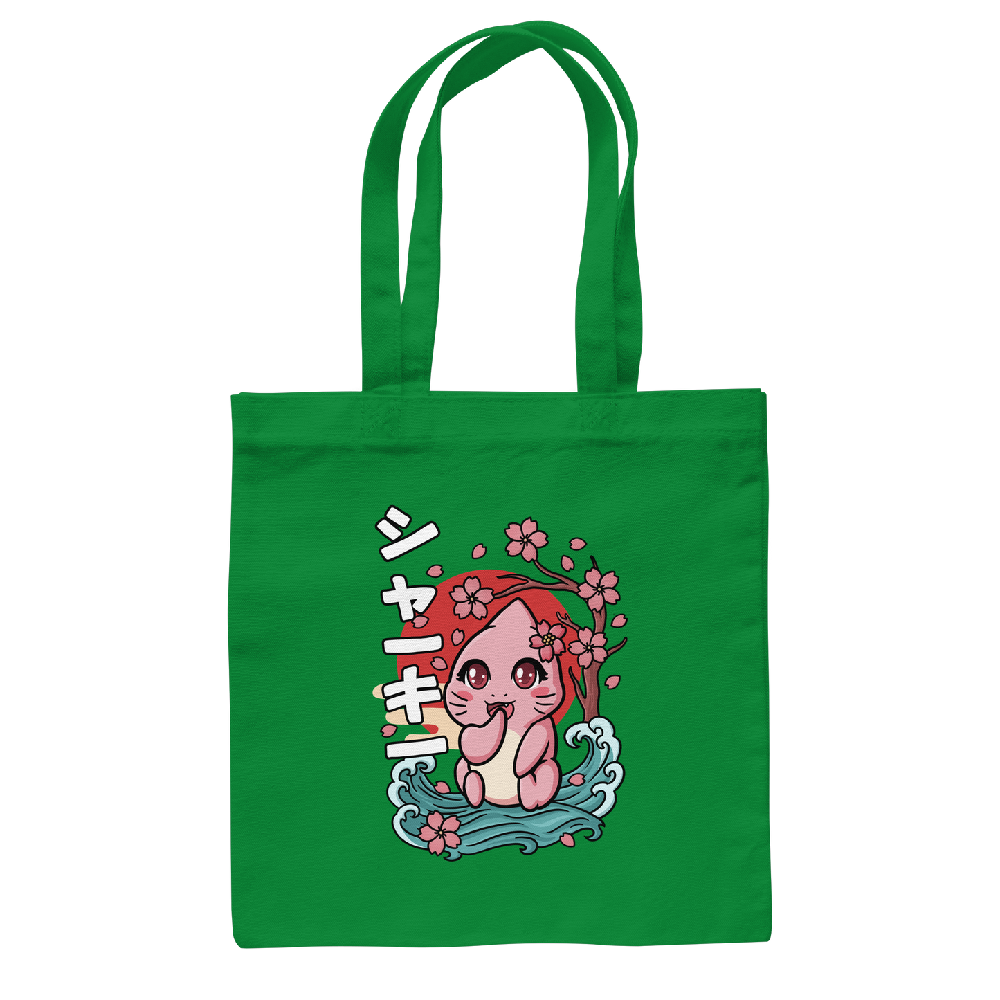 xMissSharkyx Kirschblüten - Baumwolltasche