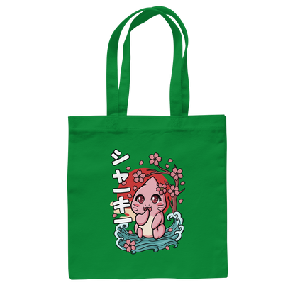 xMissSharkyx Kirschblüten - Baumwolltasche