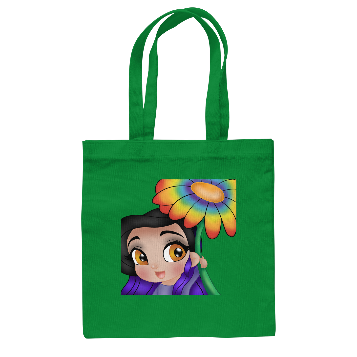 x_Kookie_Moon_x Blume - Baumwolltasche