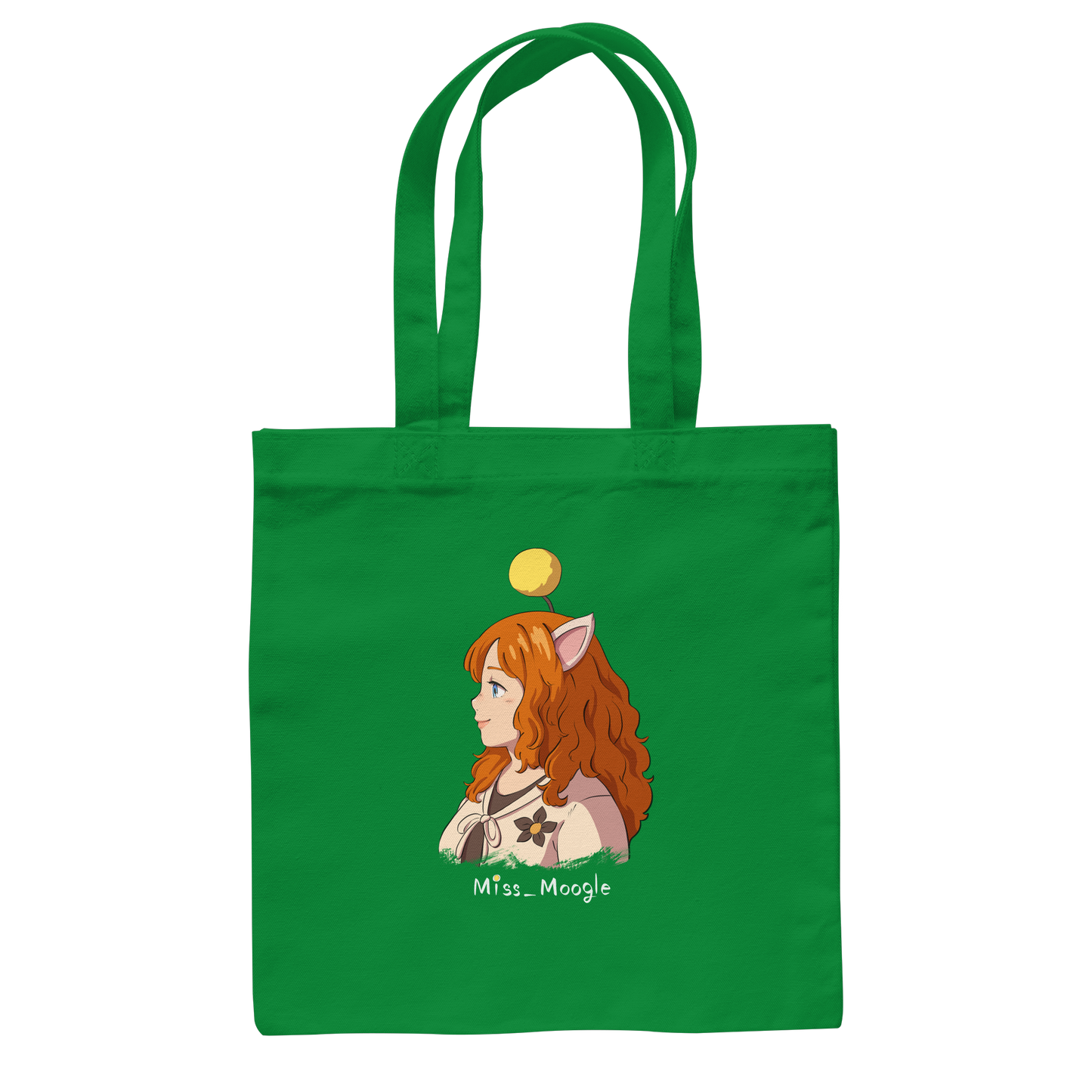 Miss_Moogle Logo colour - Baumwolltasche