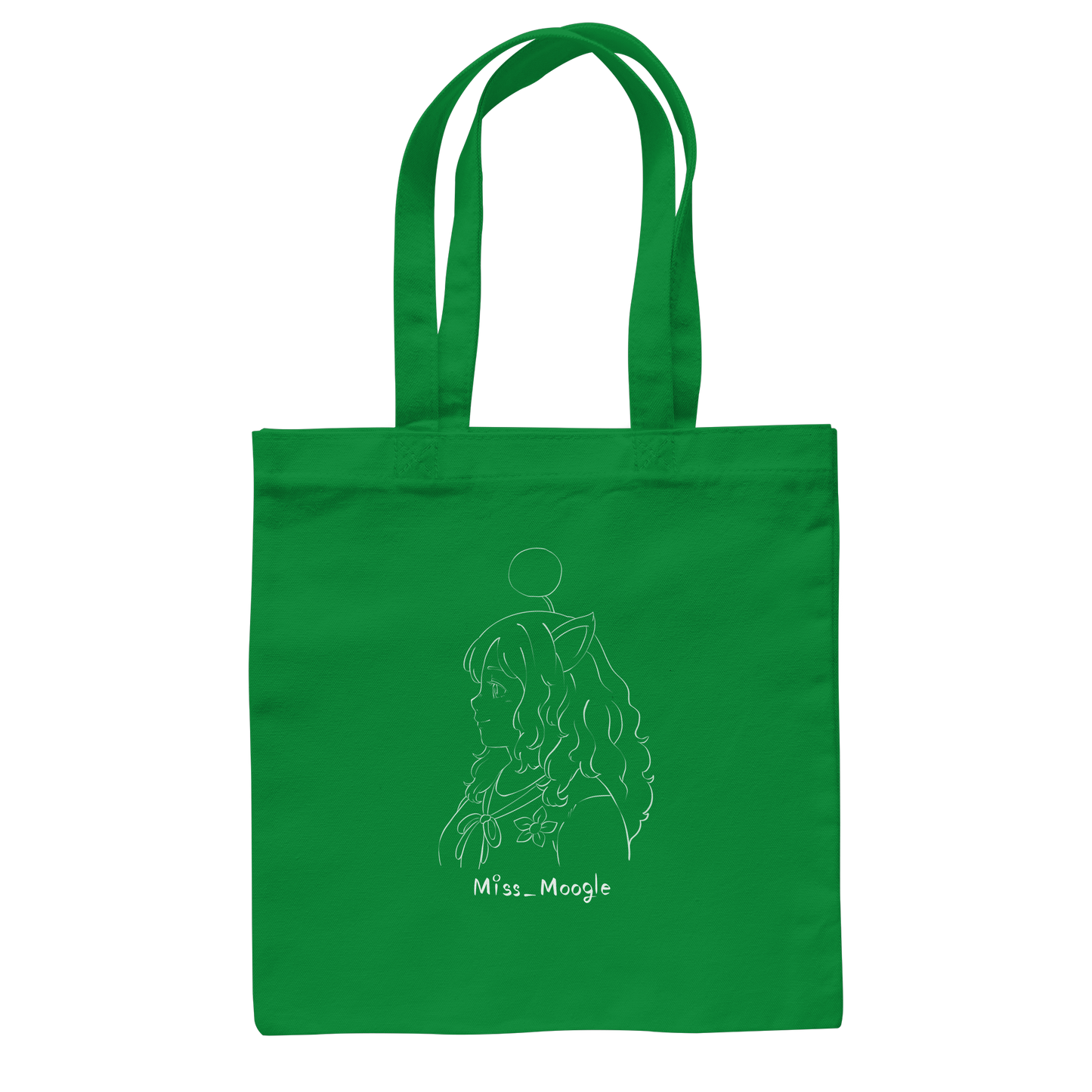 Miss_Moogle Logo Sign - Baumwolltasche