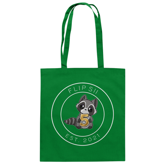 Flipsii_ Jubiläum - Baumwolltasche