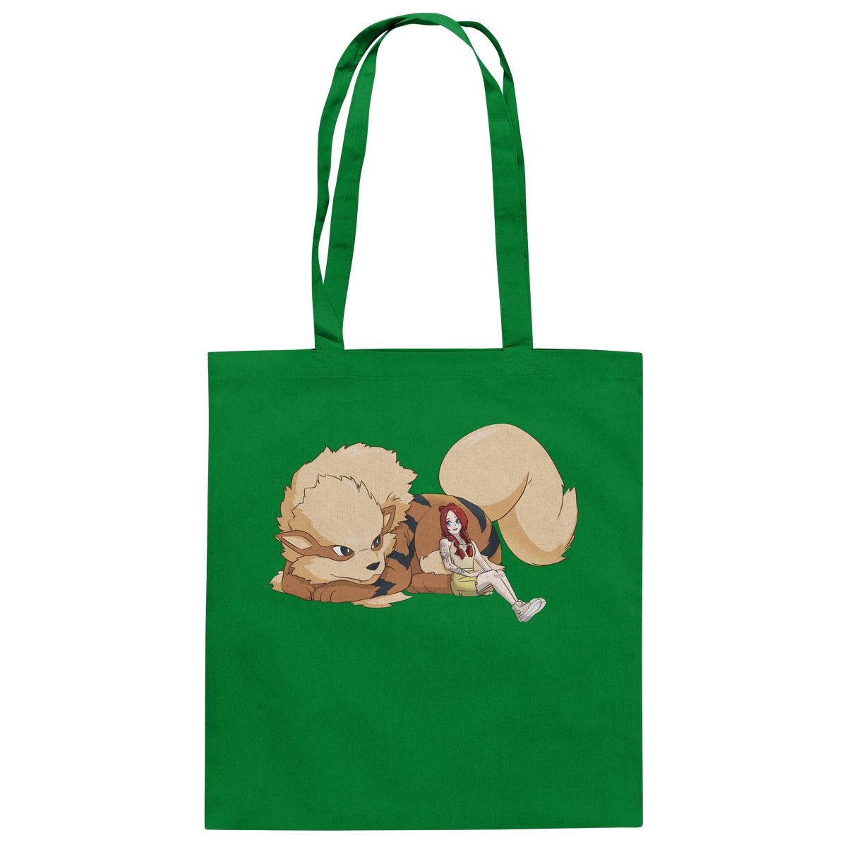 StaceyLucia Feuerhund - Baumwolltasche