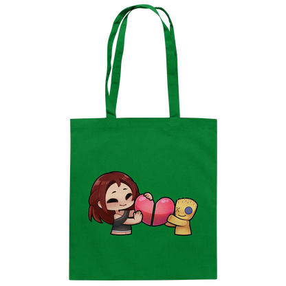 KoRngirL81 Herz - Baumwolltasche