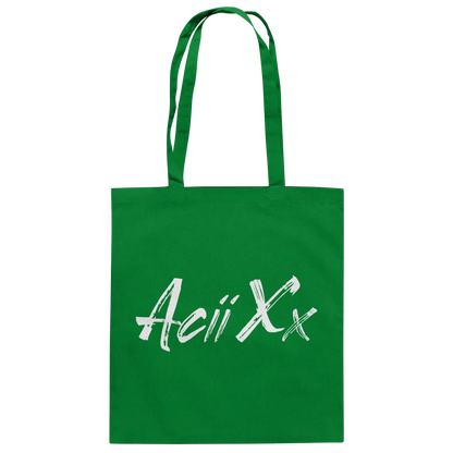 AciiXx Brushlogo - Baumwolltasche