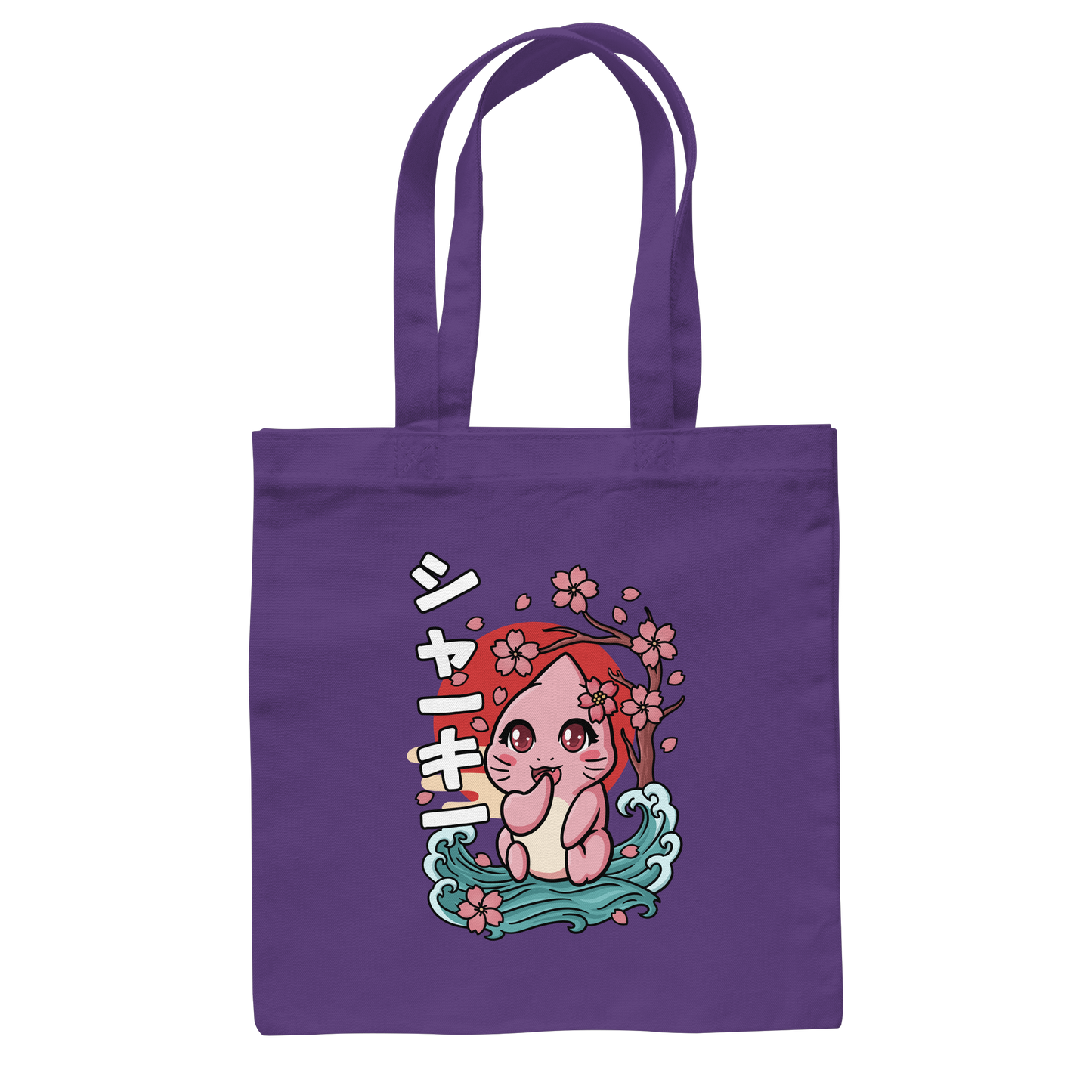 xMissSharkyx Kirschblüten - Baumwolltasche