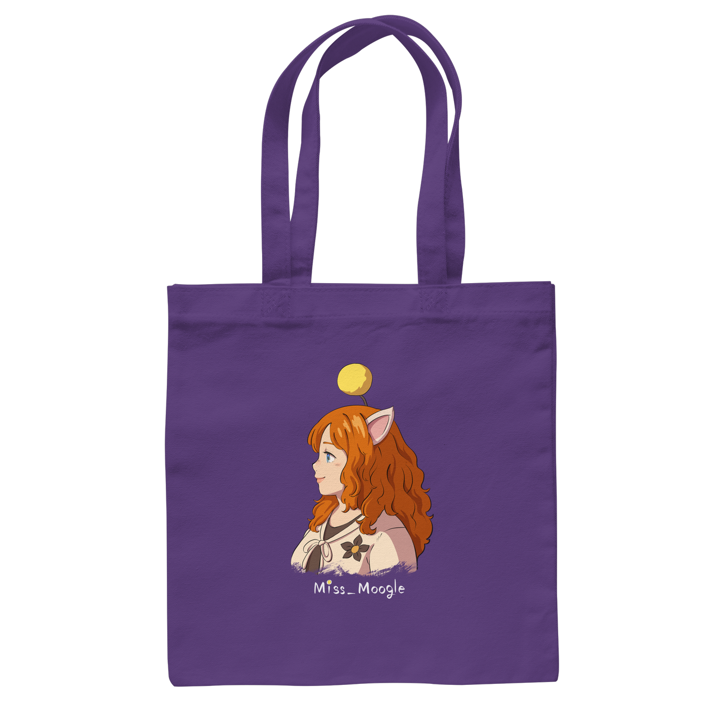 Miss_Moogle Logo colour - Baumwolltasche
