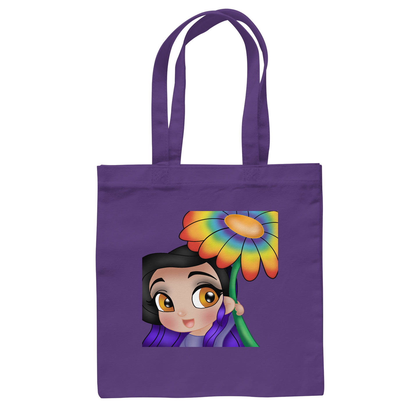 x_Kookie_Moon_x Blume - Baumwolltasche