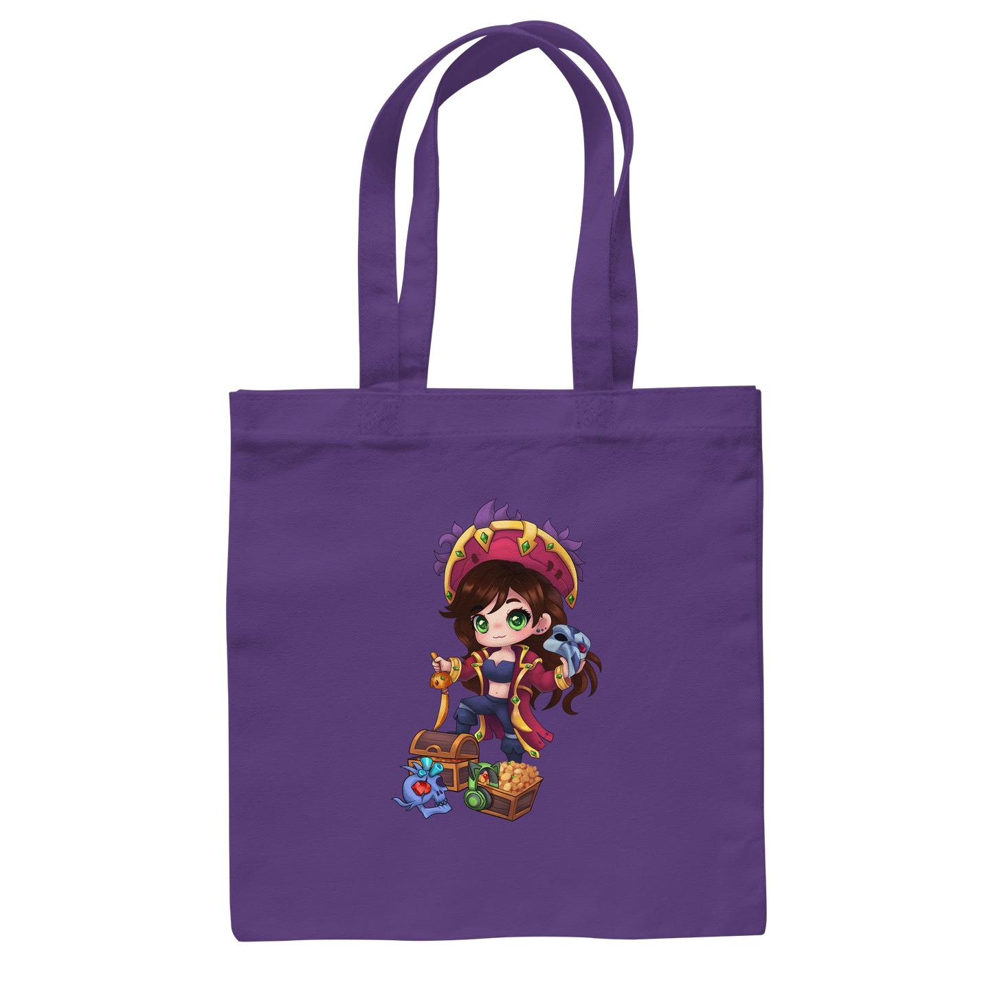 KykyNeko Pirat - Baumwolltasche