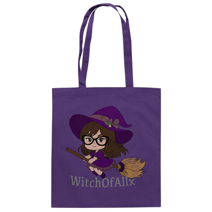 WitchOfAllx Besen - Baumwolltasche