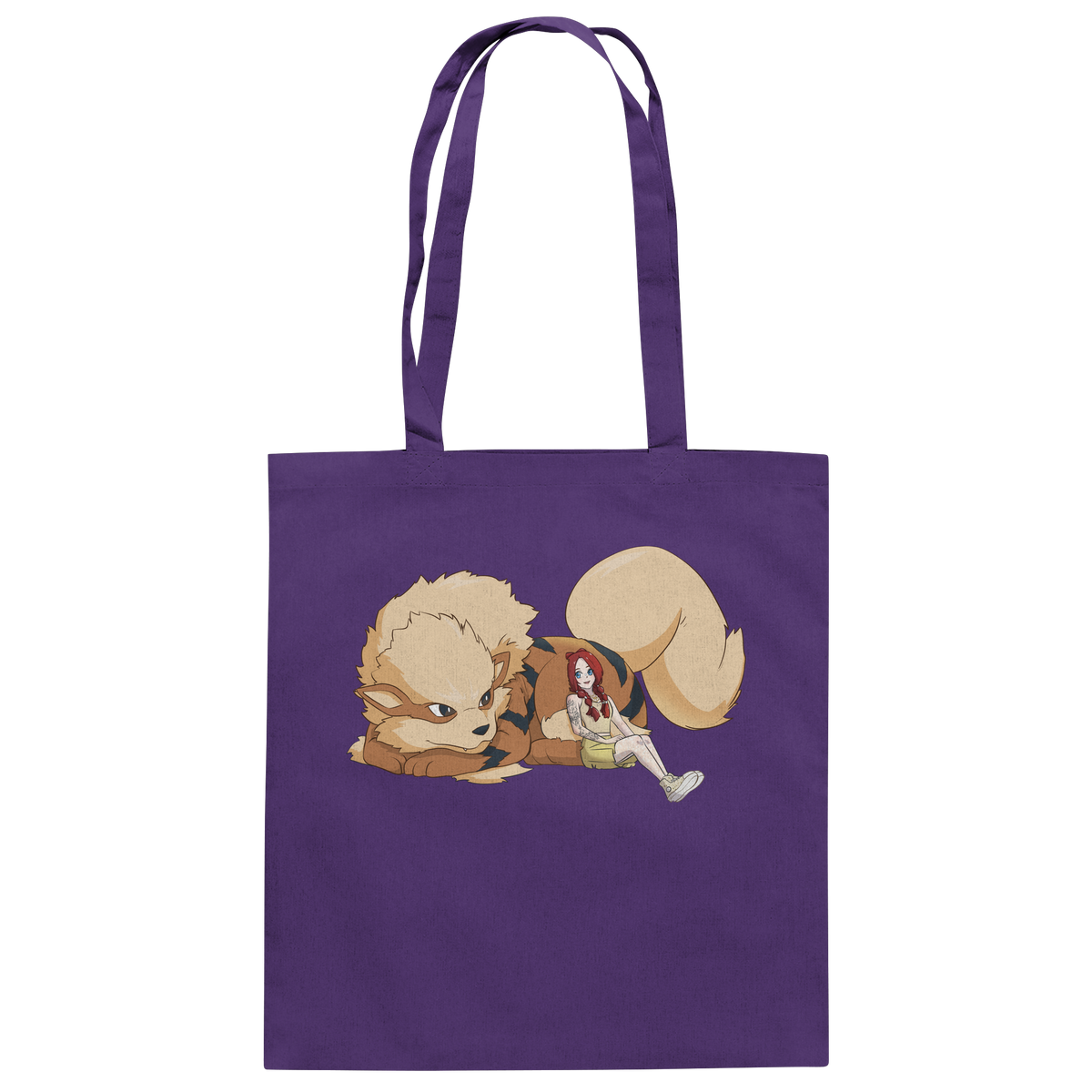 StaceyLucia Feuerhund - Baumwolltasche