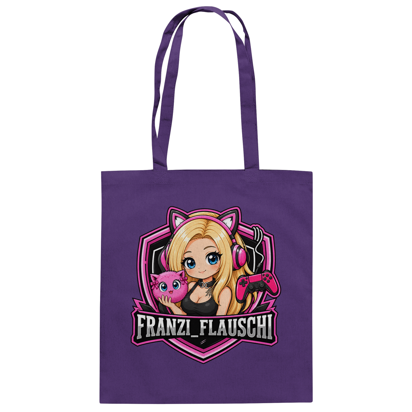Franzi_Flauschi Logo - Baumwolltasche