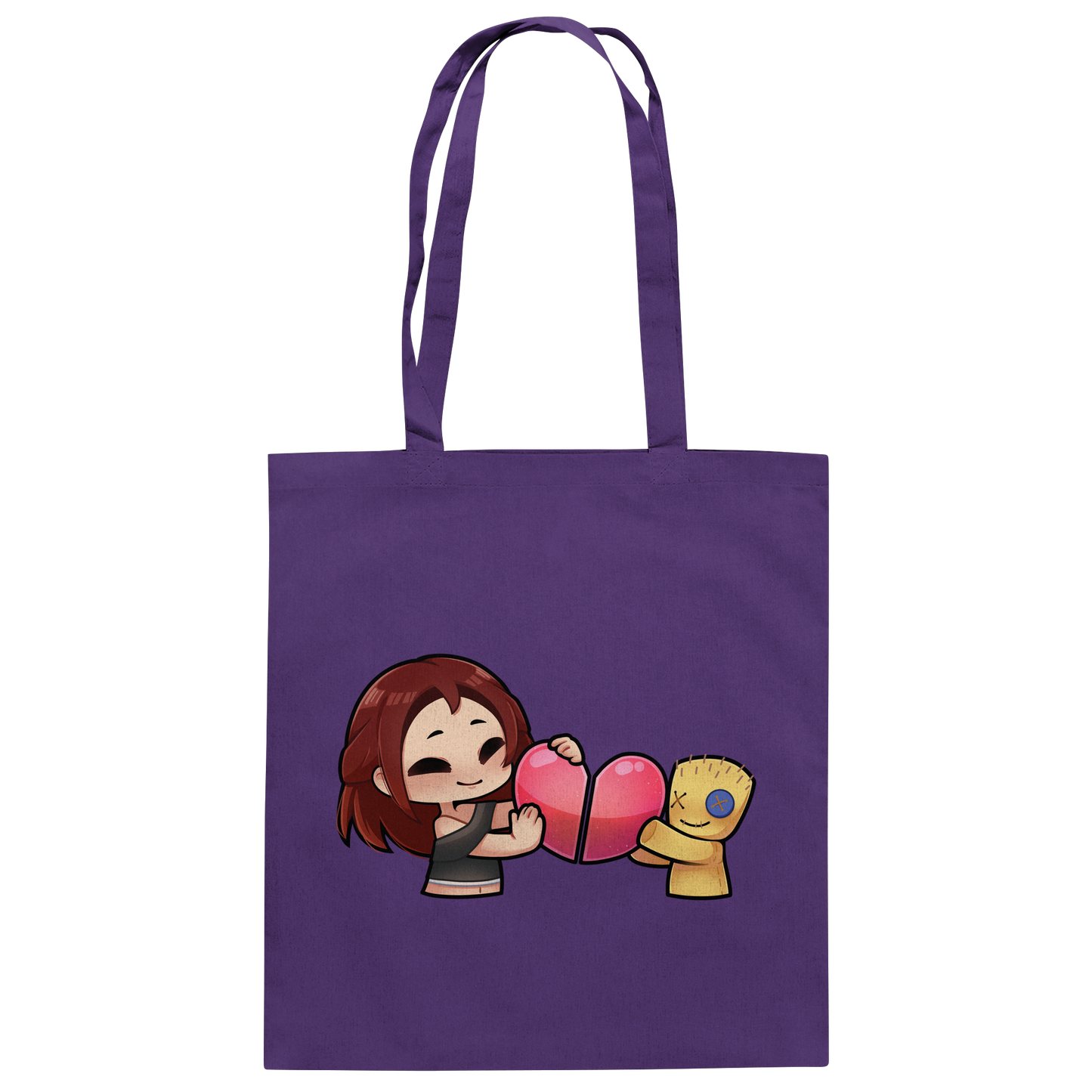 KoRngirL81 Herz - Baumwolltasche