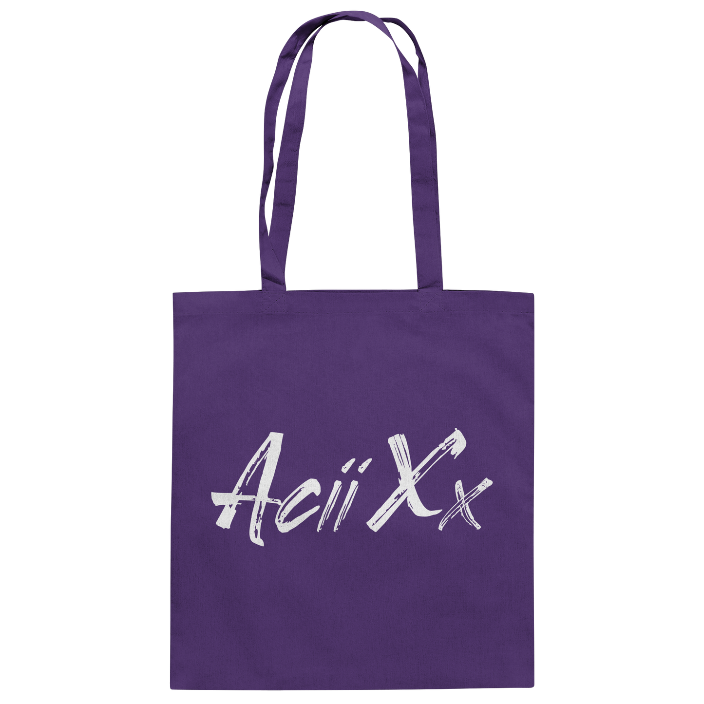 AciiXx Brushlogo - Baumwolltasche