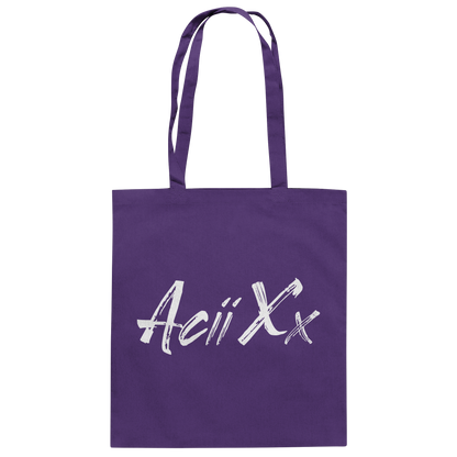 AciiXx Brushlogo - Baumwolltasche