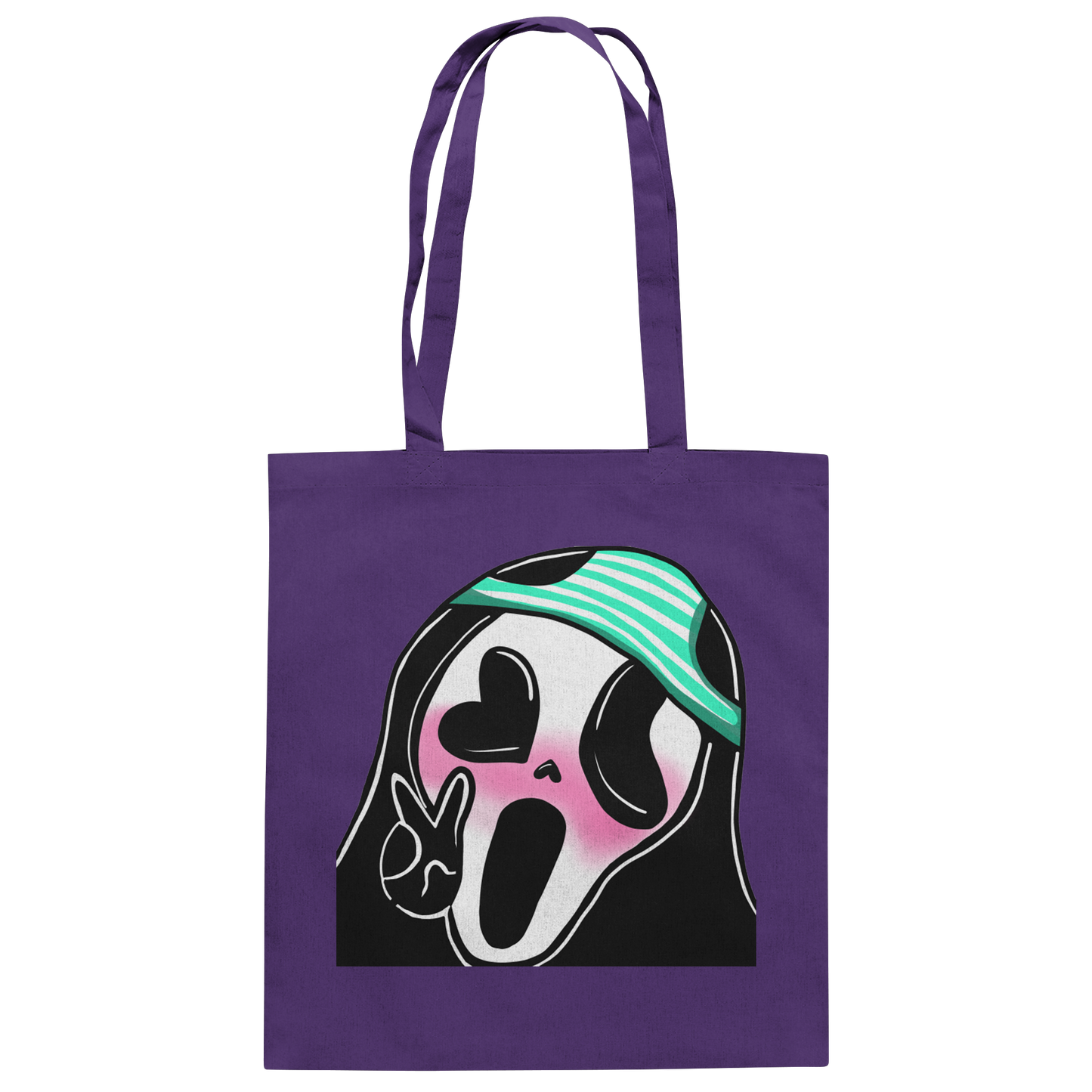 Xo_Purple_Dragon_oX GhostFace - Baumwolltasche