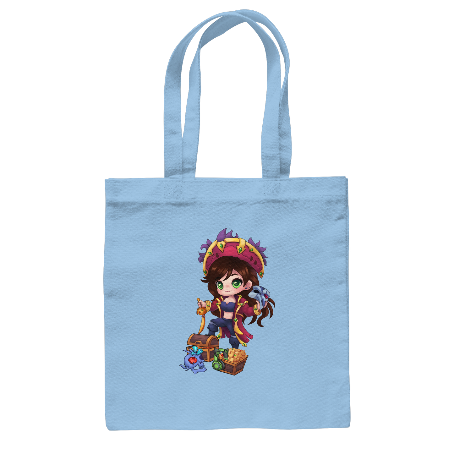 KykyNeko Pirat - Baumwolltasche