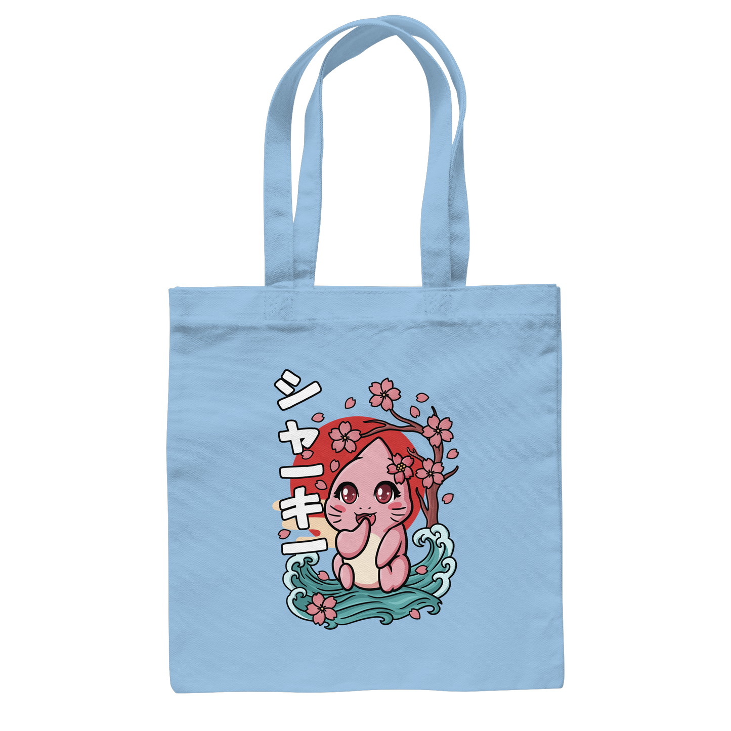 xMissSharkyx Kirschblüten - Baumwolltasche