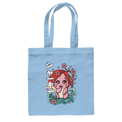 xMissSharkyx Kirschblüten - Baumwolltasche