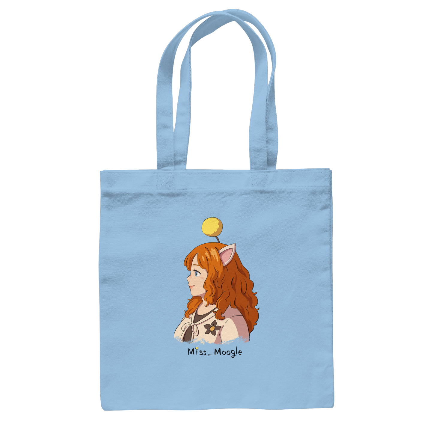 Miss_Moogle Logo colour - Baumwolltasche