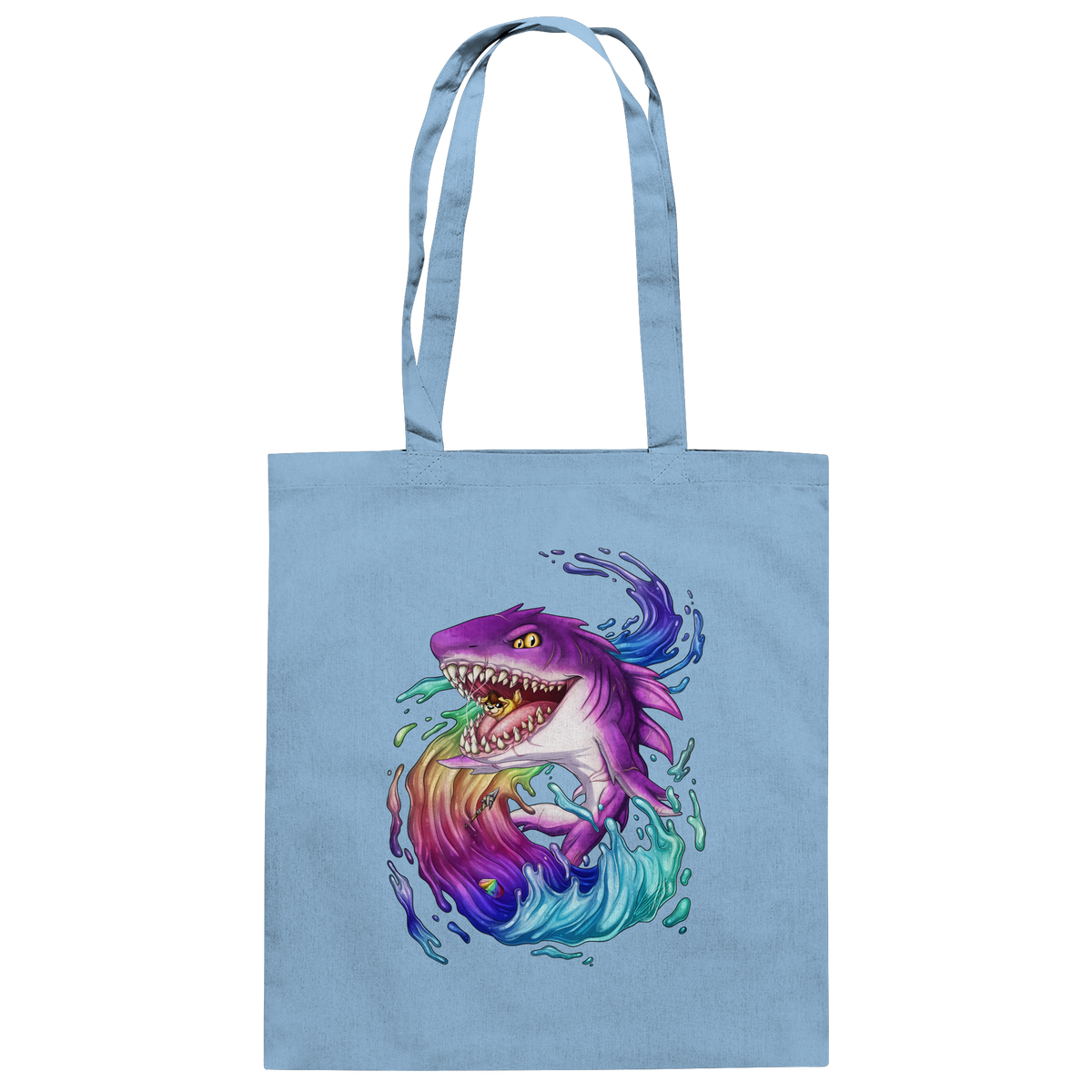 LupiArts Megalodon Crested - Baumwolltasche
